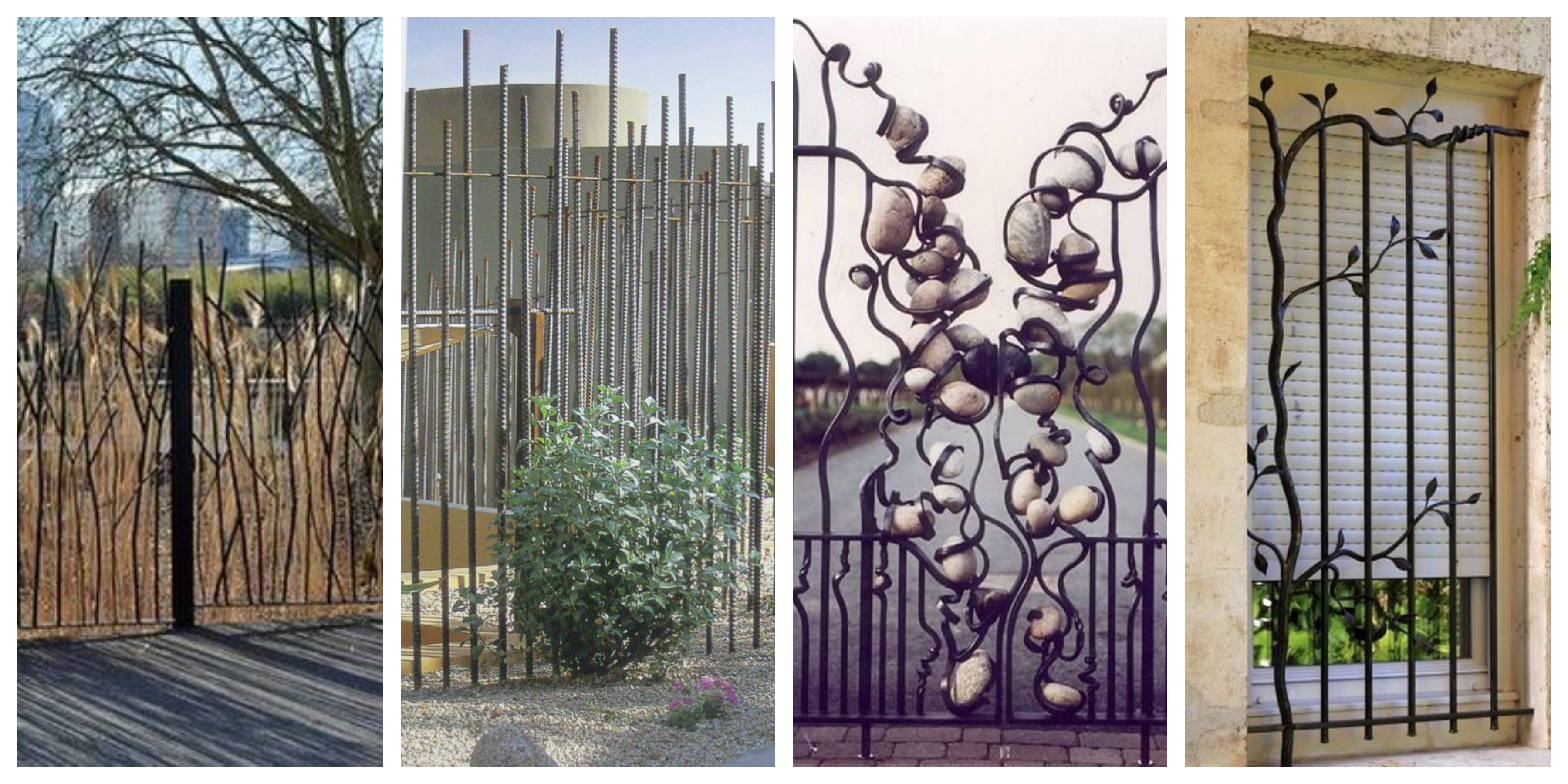 Železné ploty a oplocení - inspirace, fotogalerie